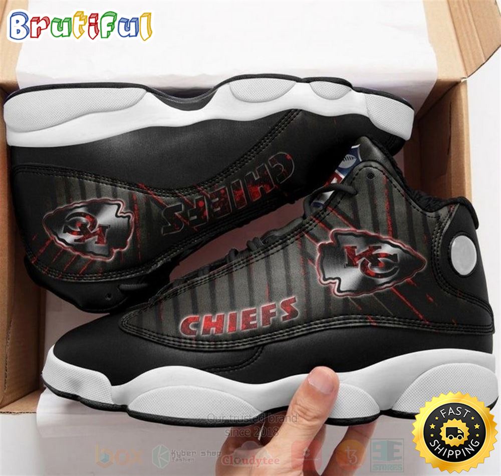 JWFancy Kansas City Chiefs AJ13 Sneakers Shoes For Men And Women