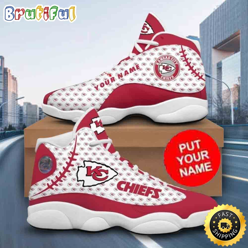 JWFancy Kansas City Chiefs AJ13 Sneakers Shoes For Men And Women