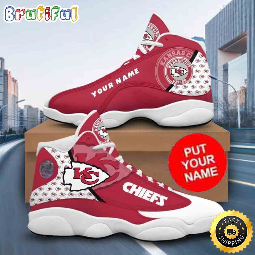 JWFancy Kansas City Chiefs AJ13 Sneakers Shoes For Men And Women