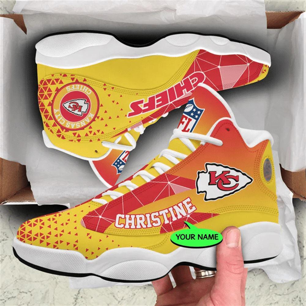 JWFancy Kansas City Chiefs AJ13 Sneakers Shoes For Men And Women