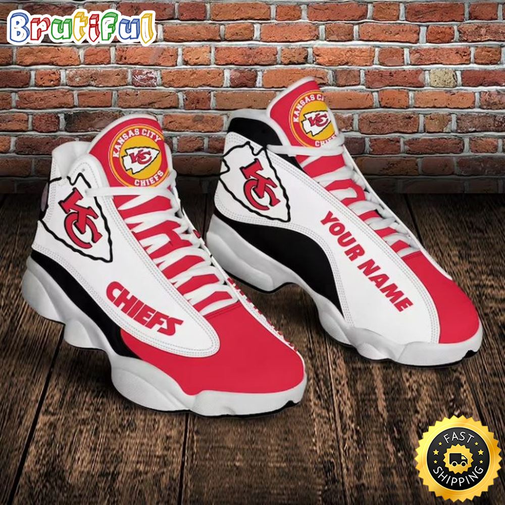 JWFancy Kansas City Chiefs AJ13 Sneakers Shoes For Men And Women
