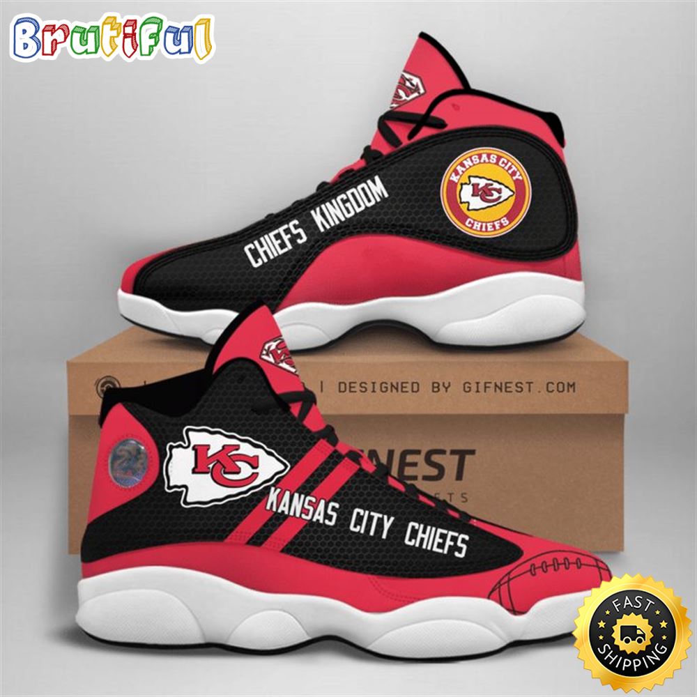 JWFancy Kansas City Chiefs AJ13 Sneakers Shoes For Men And Women