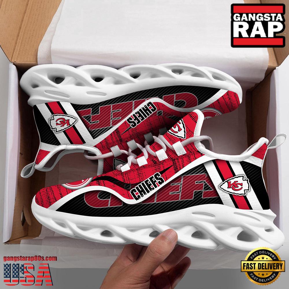 JWFancy Kansas City Chiefs Max Soul Shoes Sneakers For Men And Women
