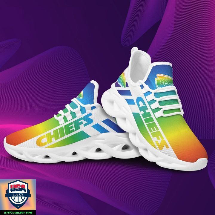JWFancy Kansas City Chiefs Max Soul Shoes Sneakers For Men And Women