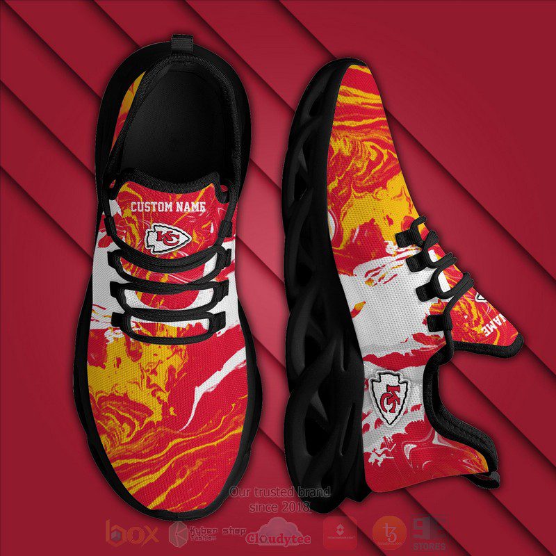 JWFancy Kansas City Chiefs Max Soul Shoes Sneakers For Men And Women