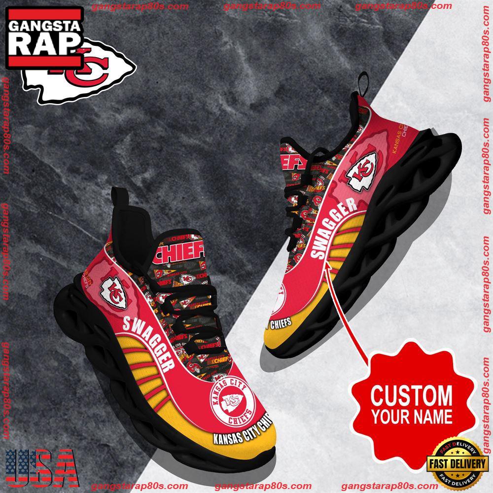 JWFancy Kansas City Chiefs Max Soul Shoes Sneakers For Men And Women