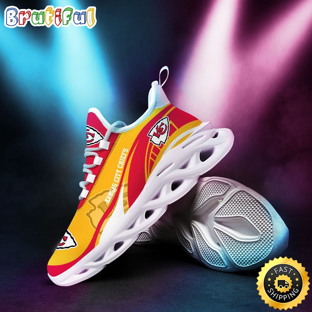 JWFancy Kansas City Chiefs Max Soul Shoes Sneakers For Men And Women