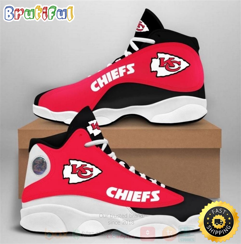 JWFancy Kansas City Chiefss AJ13 Sneakers Shoes For Men And Women