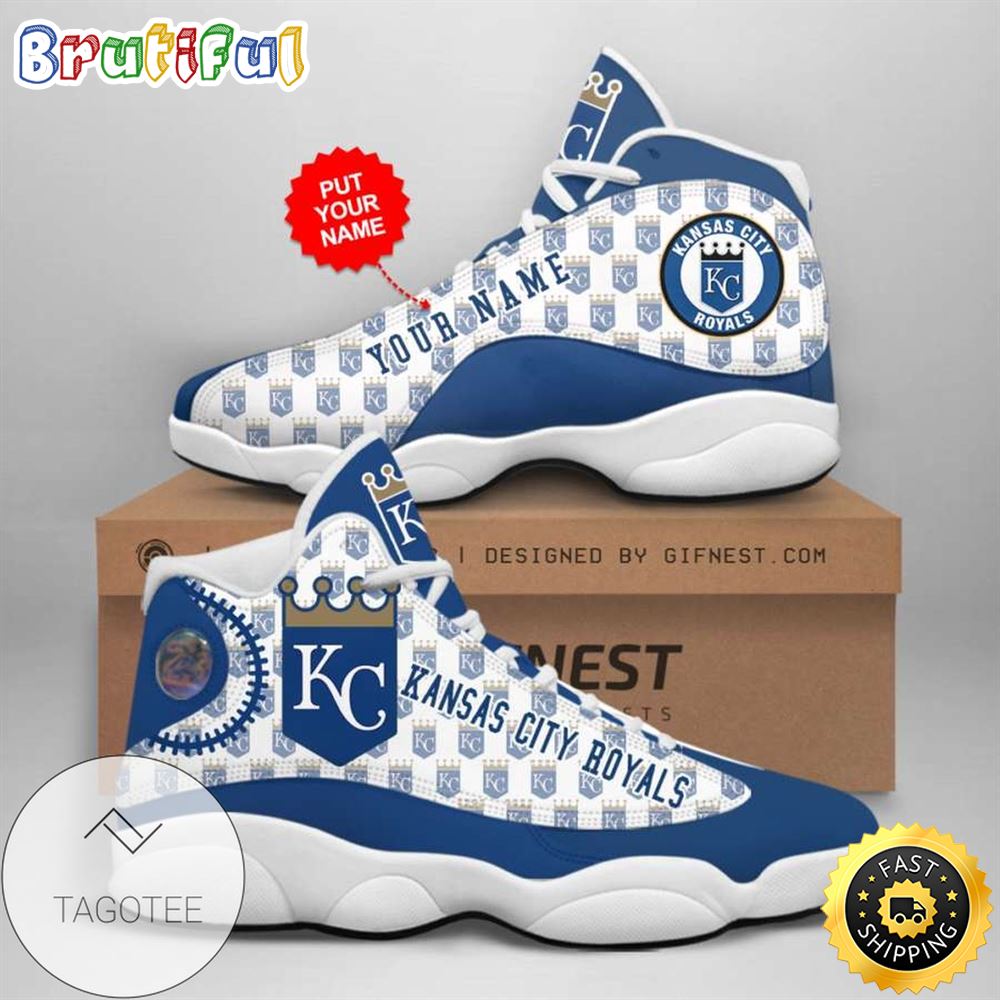 JWFancy Kansas City Royals AJ13 Sneakers Shoes For Men And Women