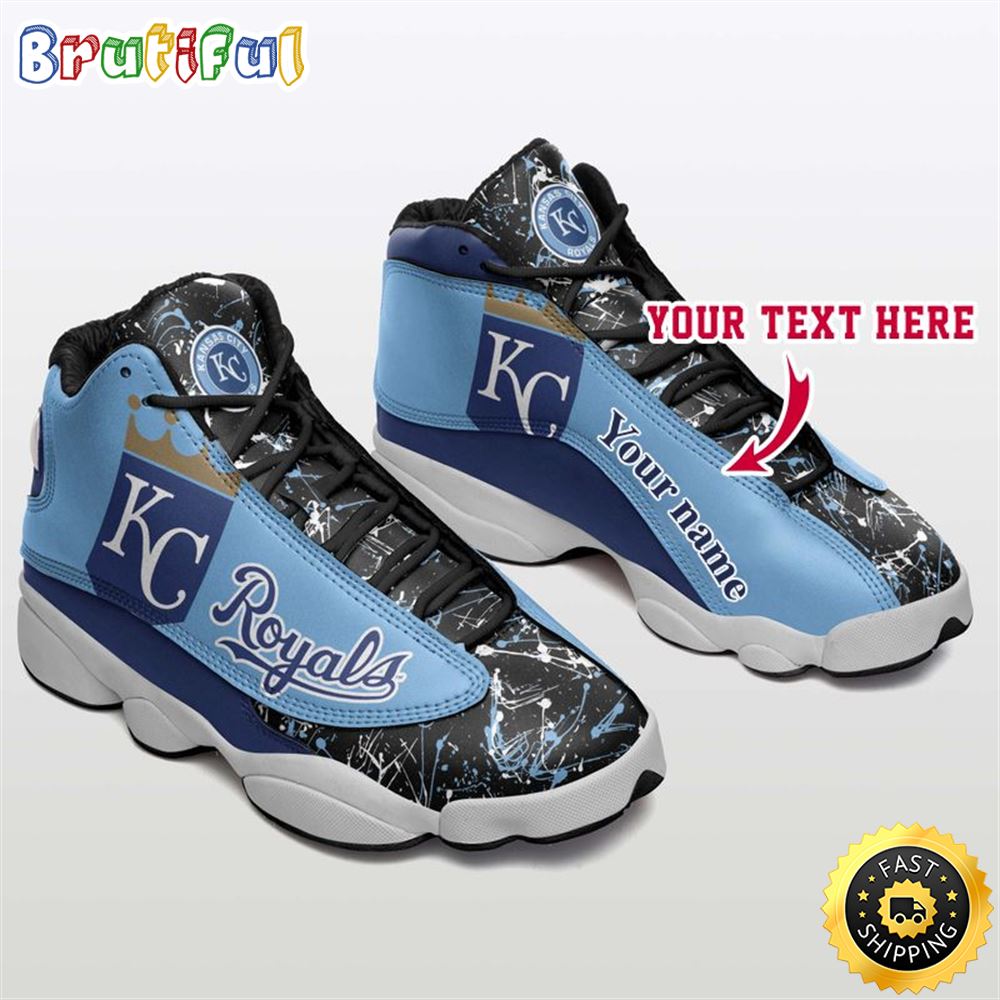 JWFancy Kansas City Royals AJ13 Sneakers Shoes For Men And Women