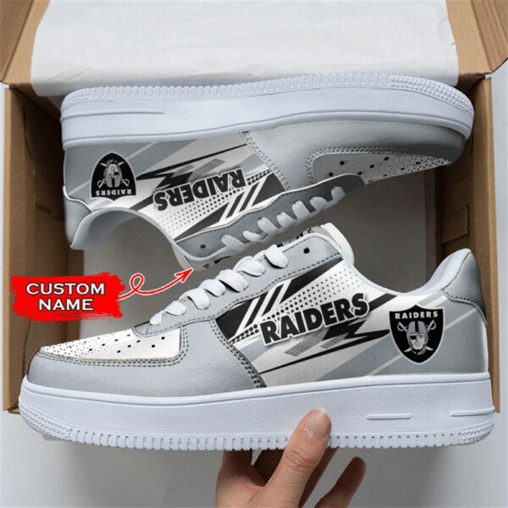 JWFancy Las Vegas Raiders Air Low-Top Sneakers Shoes For Men And Women