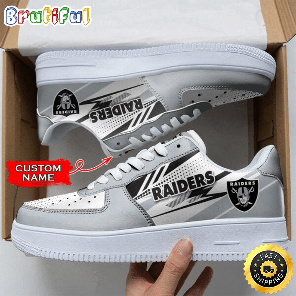 JWFancy Las Vegas Raiders Air Low-Top Sneakers Shoes For Men And Women
