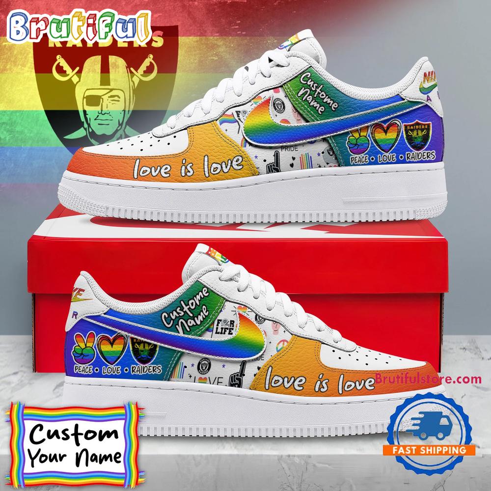 JWFancy Las Vegas Raiders Air Low-Top Sneakers Shoes For Men And Women