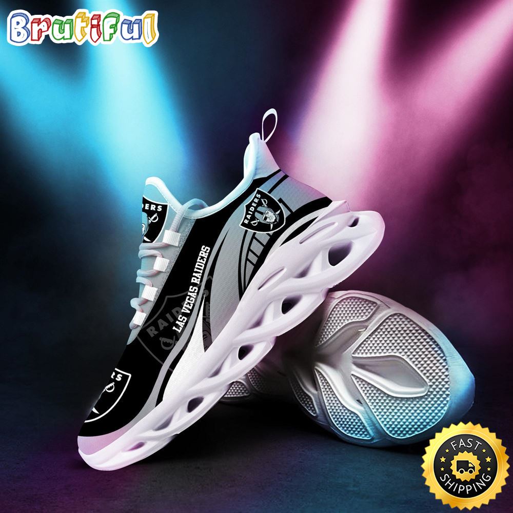 JWFancy Las Vegas Raiders Max Soul Shoes Sneakers For Men And Women