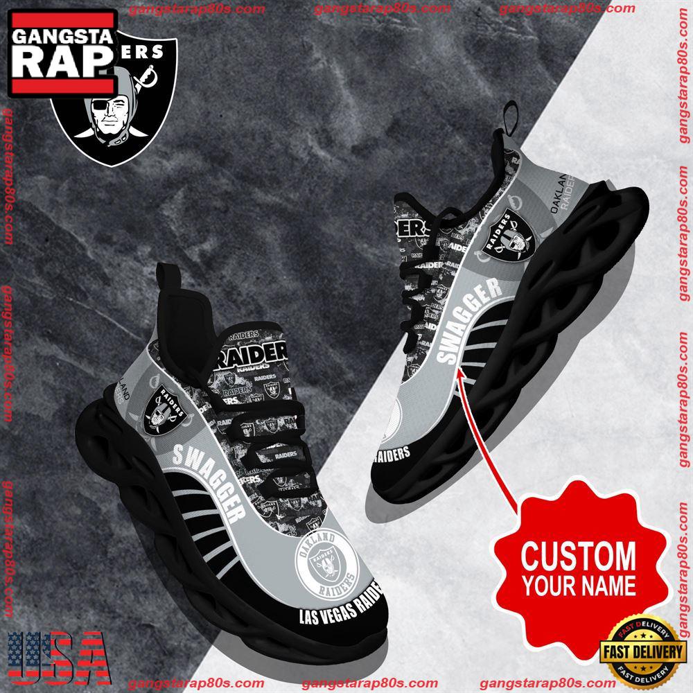 JWFancy Las Vegas Raiders Max Soul Shoes Sneakers For Men And Women