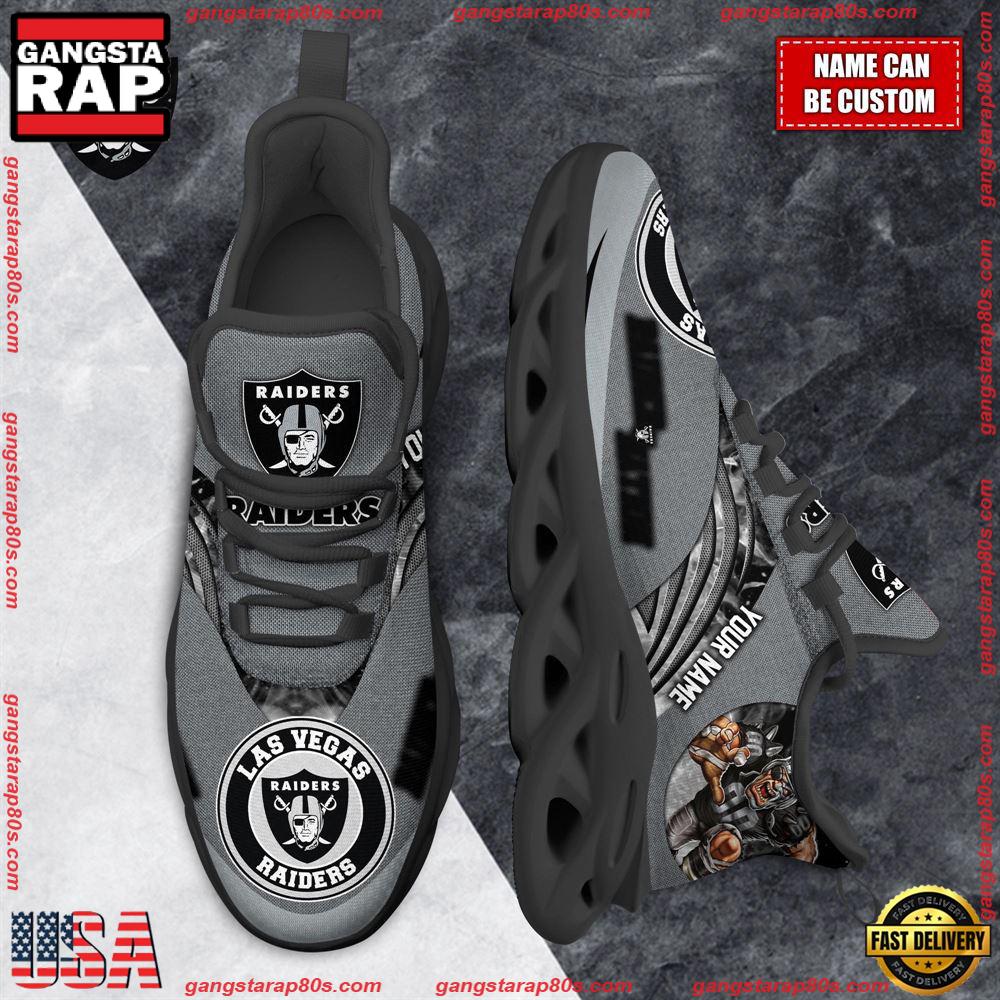 JWFancy Las Vegas Raiders Max Soul Shoes Sneakers For Men And Women