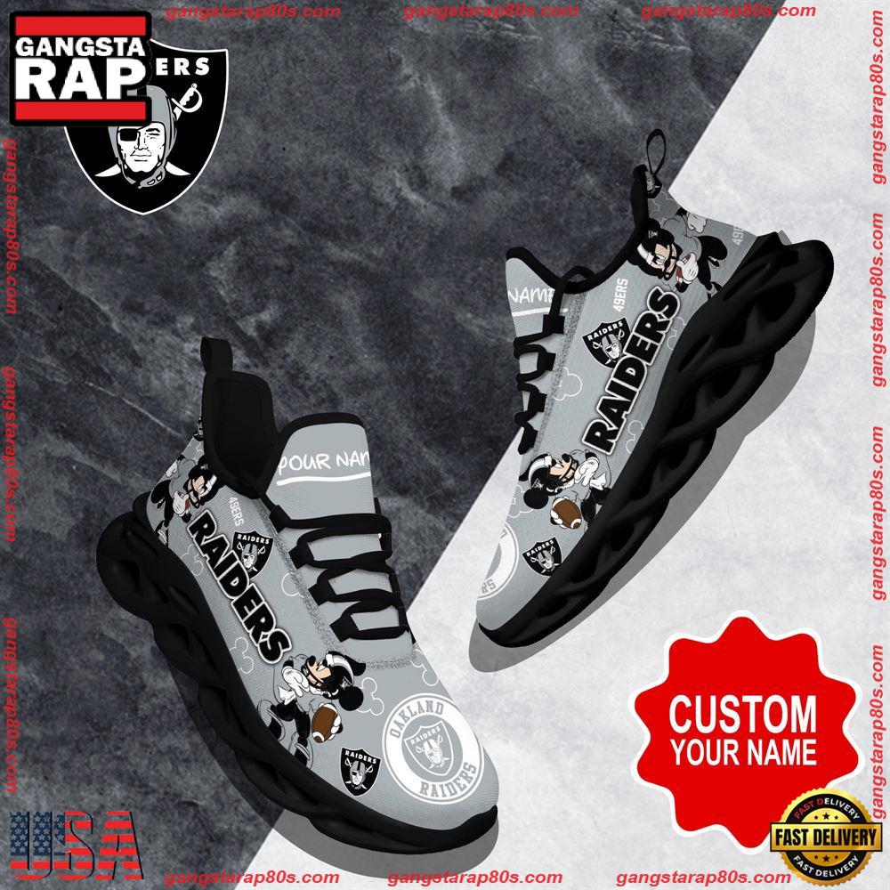 JWFancy Las Vegas Raiders Max Soul Shoes Sneakers For Men And Women