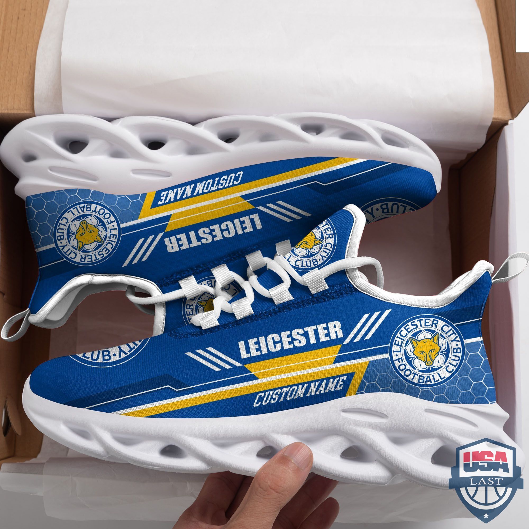 JWFancy Leicester City Max Soul Shoes Sneakers For Men And Women