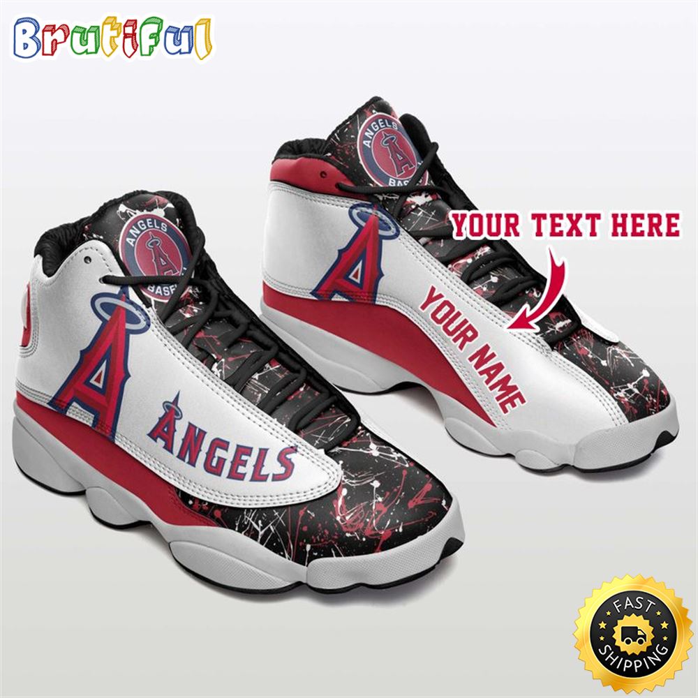 JWFancy Los Angeles Angels AJ13 Sneakers Shoes For Men And Women