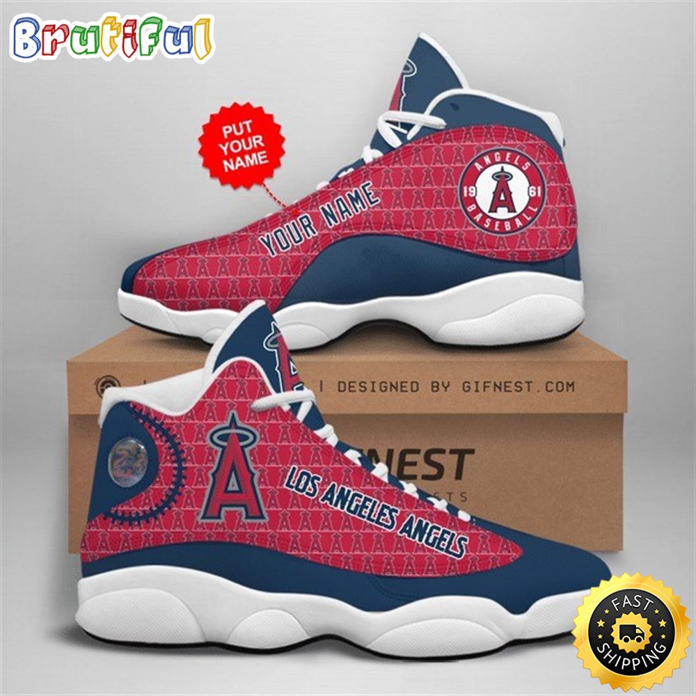 JWFancy Los Angeles Angels AJ13 Sneakers Shoes For Men And Women