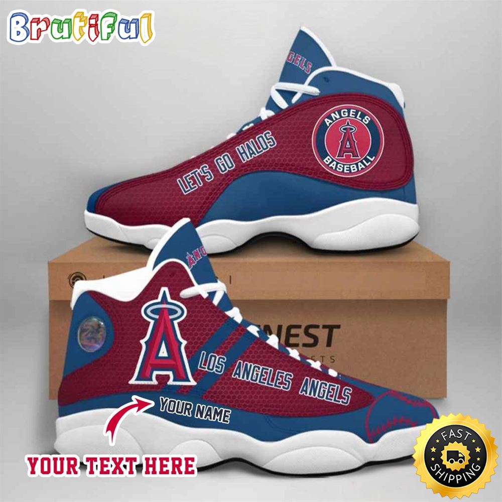 JWFancy Los Angeles Angels AJ13 Sneakers Shoes For Men And Women