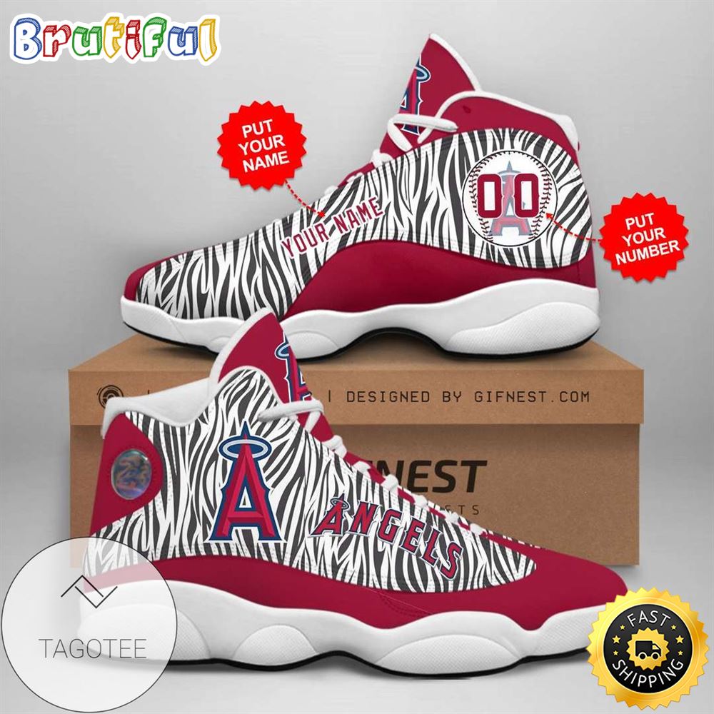 JWFancy Los Angeles Angels AJ13 Sneakers Shoes For Men And Women