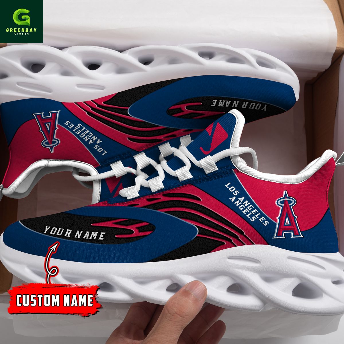 JWFancy Los Angeles Angels Max Soul Shoes Sneakers For Men And Women