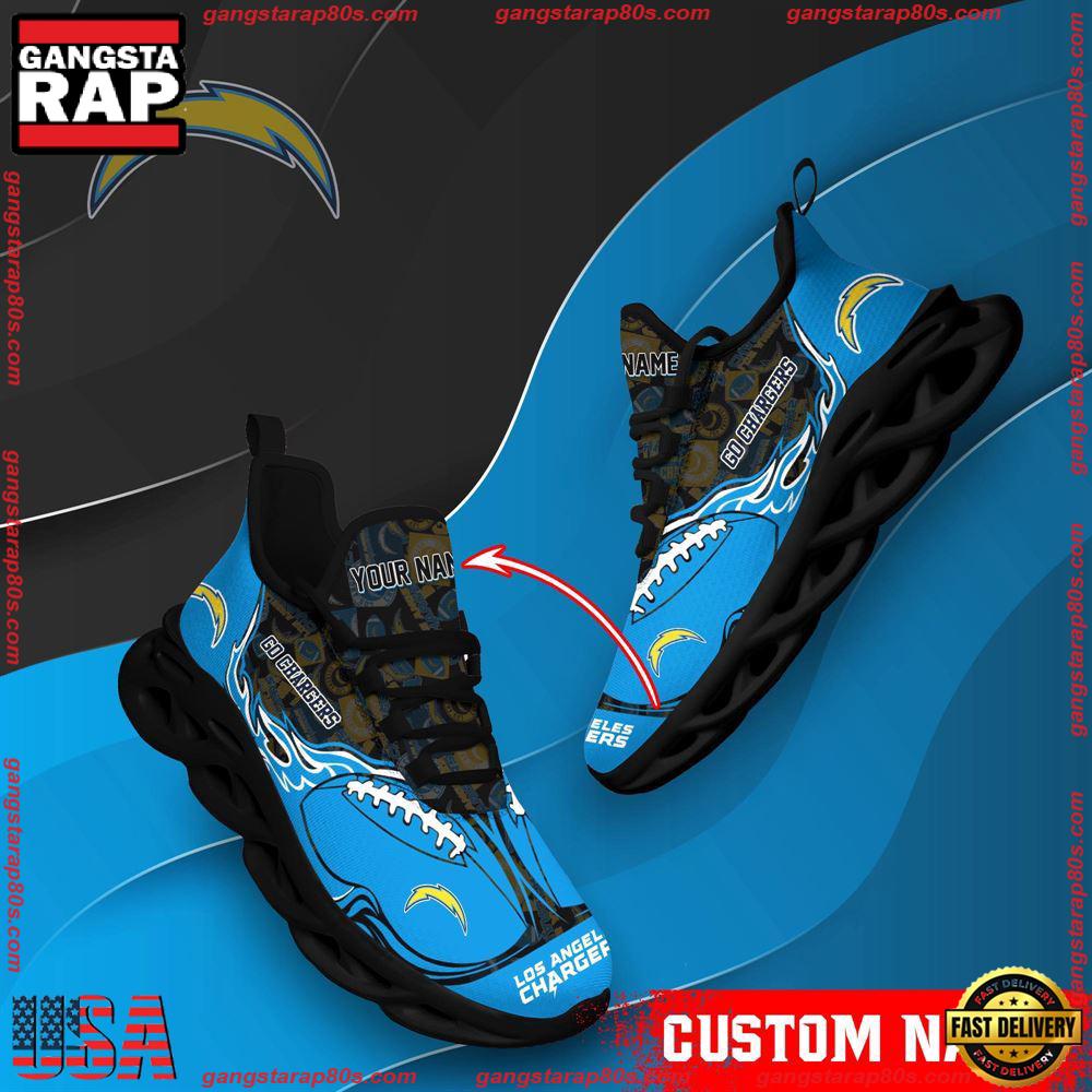 JWFancy Los Angeles Chargers Max Soul Shoes Sneakers For Men And Women