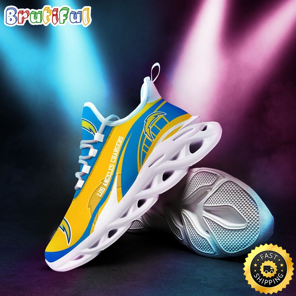 JWFancy Los Angeles Chargers Max Soul Shoes Sneakers For Men And Women
