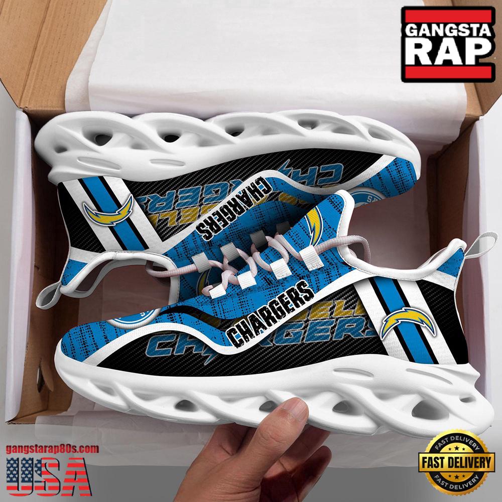 JWFancy Los Angeles Chargers Max Soul Shoes Sneakers For Men And Women