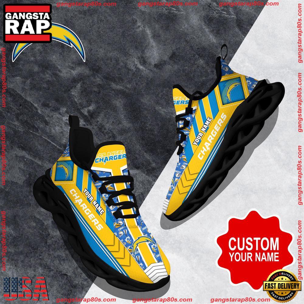 JWFancy Los Angeles Chargers Max Soul Shoes Sneakers For Men And Women