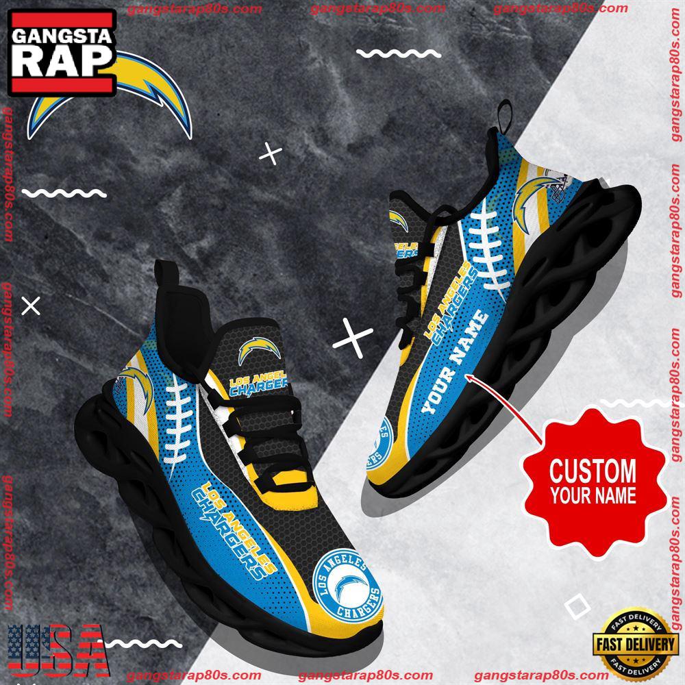 JWFancy Los Angeles Chargers Max Soul Shoes Sneakers For Men And Women