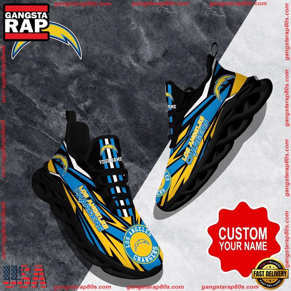 JWFancy Los Angeles Chargers Max Soul Shoes Sneakers For Men And Women