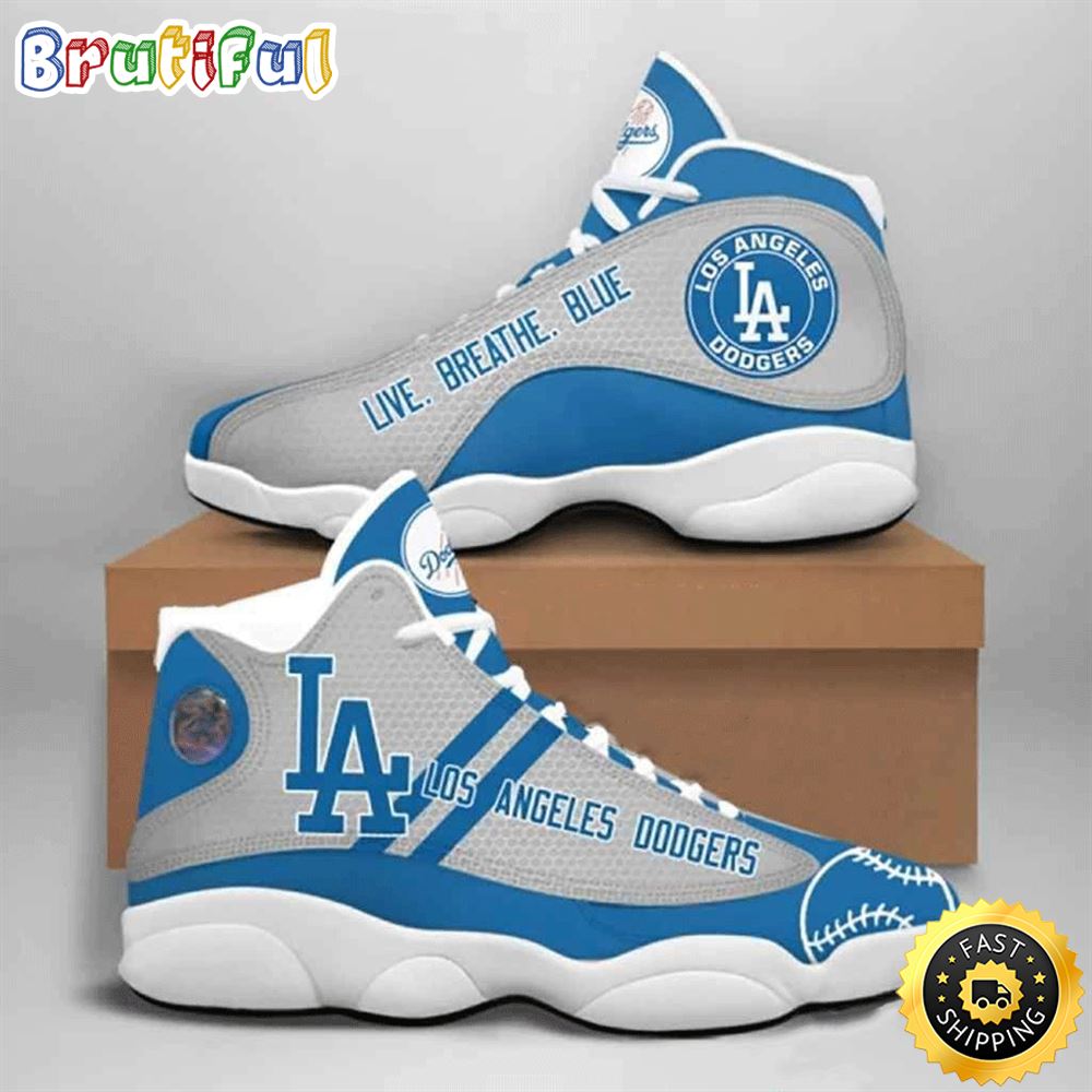 JWFancy Los Angeles Dodgers AJ13 Sneakers Shoes For Men And Women