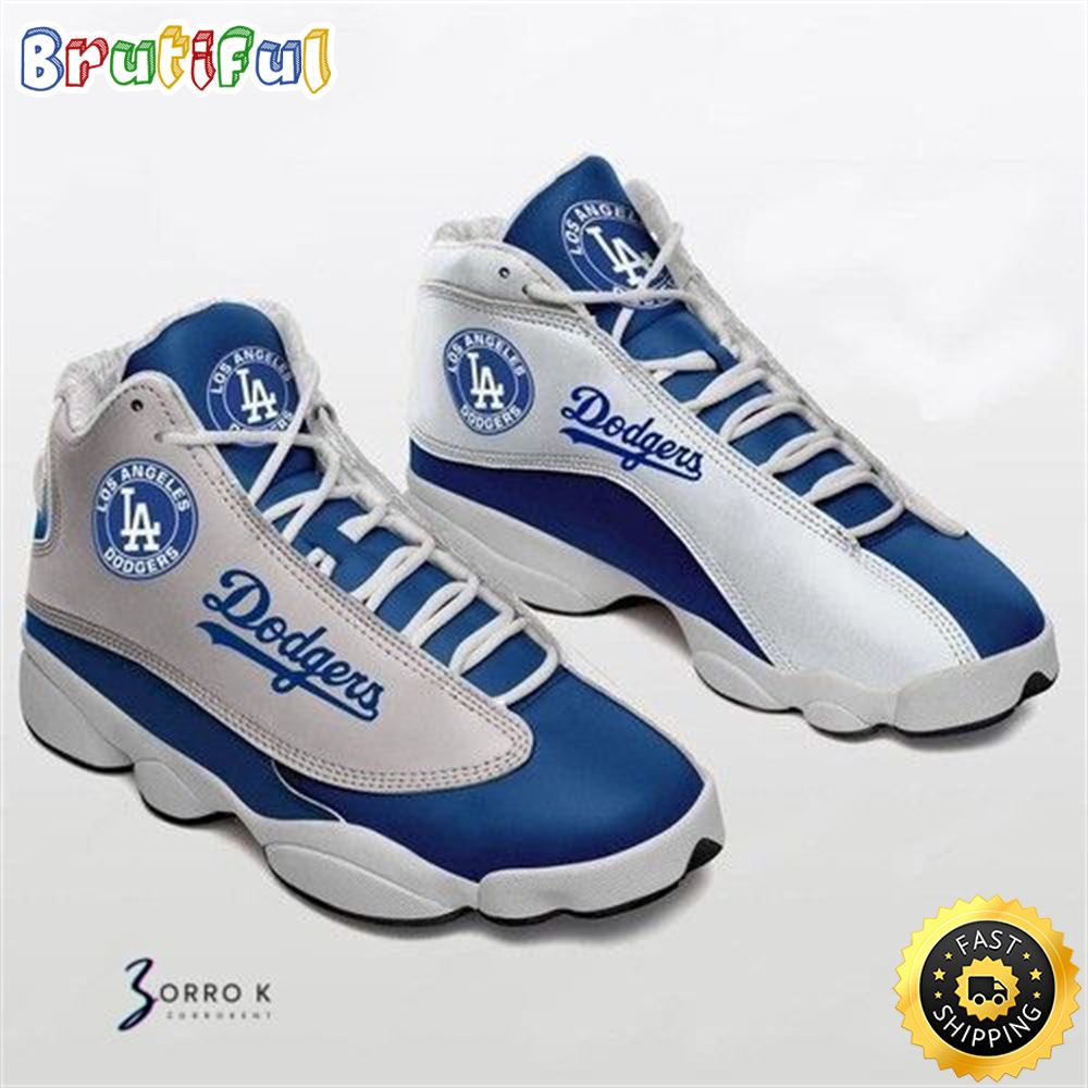 JWFancy Los Angeles Dodgers AJ13 Sneakers Shoes For Men And Women