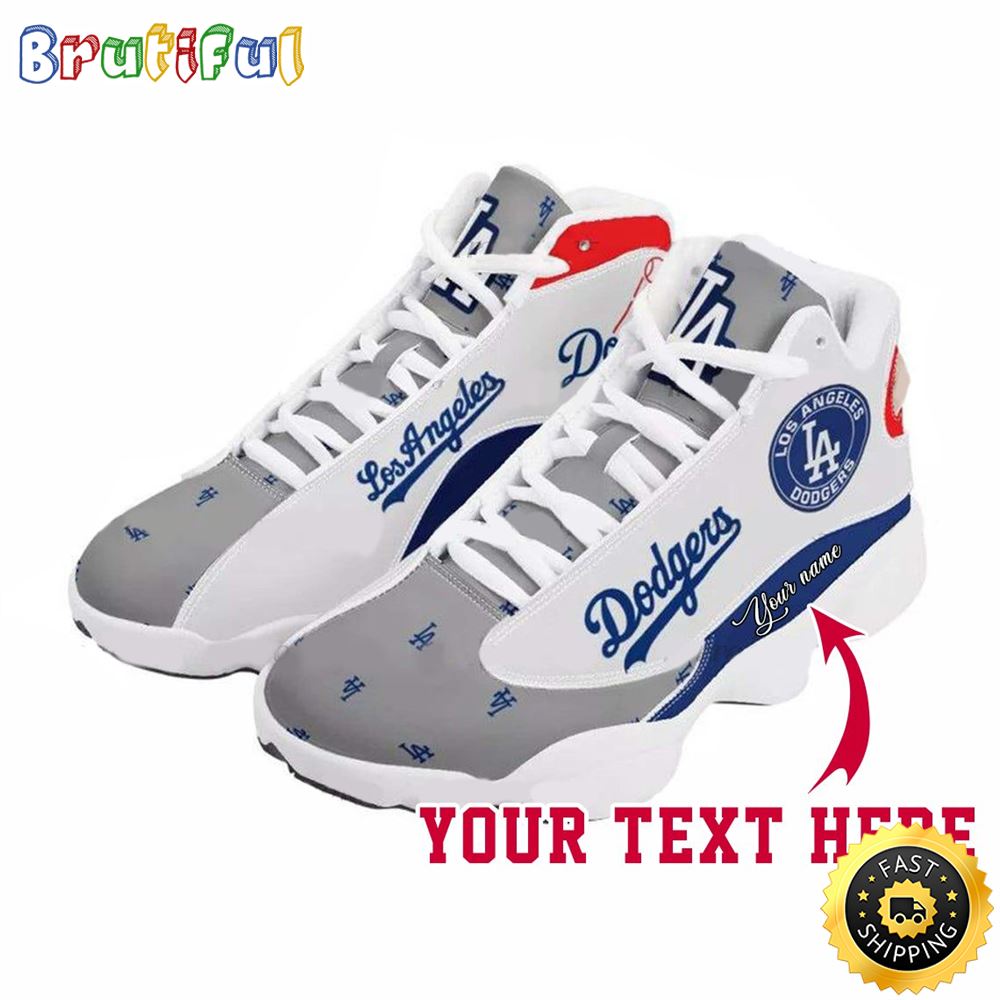 JWFancy Los Angeles Dodgers AJ13 Sneakers Shoes For Men And Women