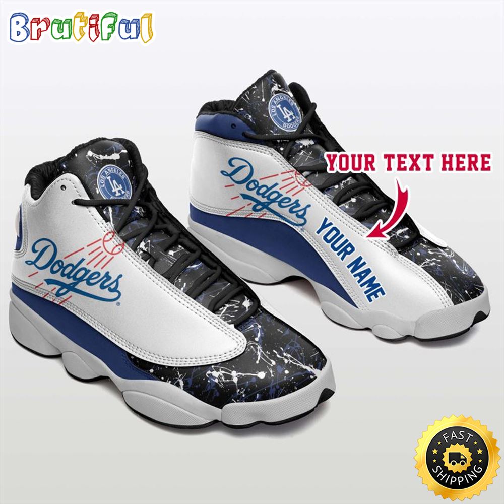 JWFancy Los Angeles Dodgers AJ13 Sneakers Shoes For Men And Women