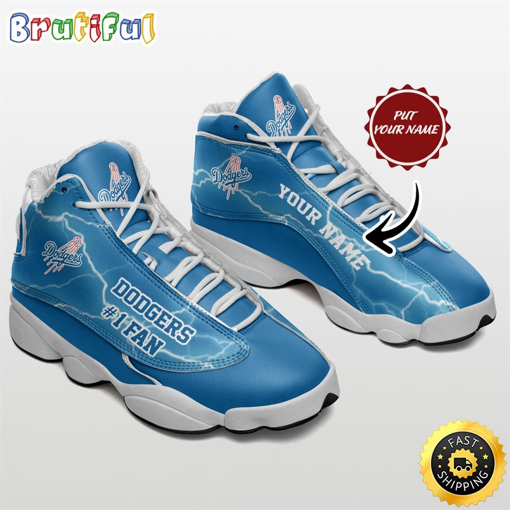 JWFancy Los Angeles Dodgers AJ13 Sneakers Shoes For Men And Women
