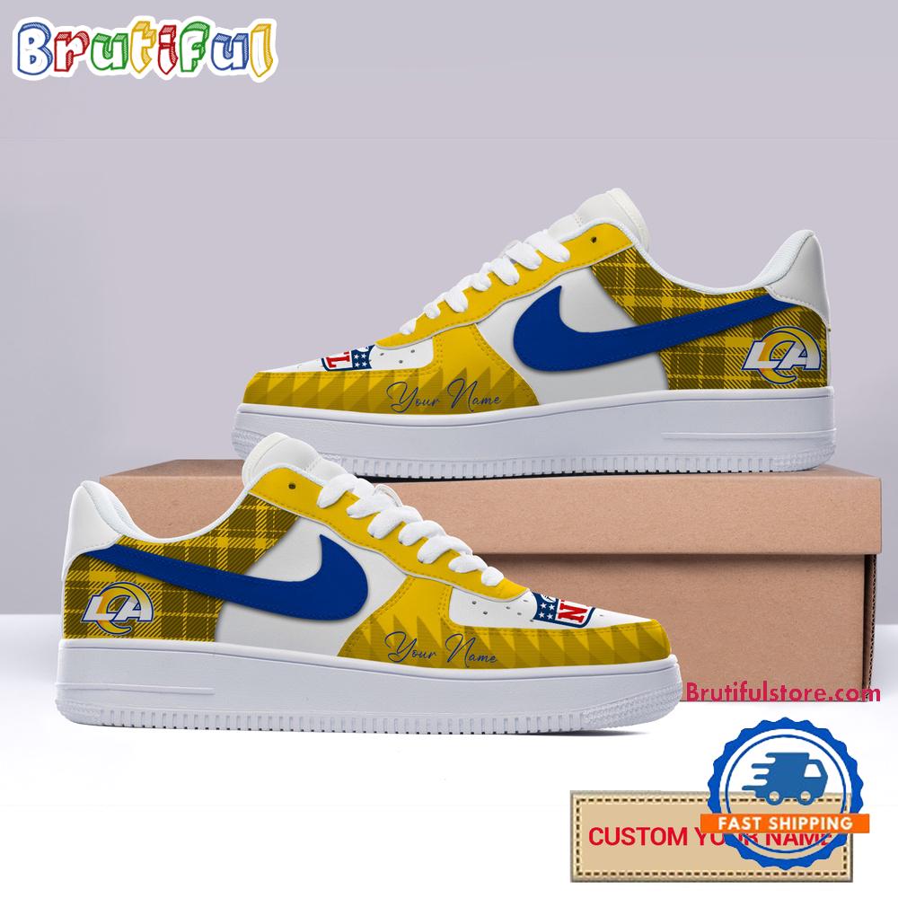 JWFancy Los Angeles Rams Air Low-Top Sneakers Shoes For Men And Women