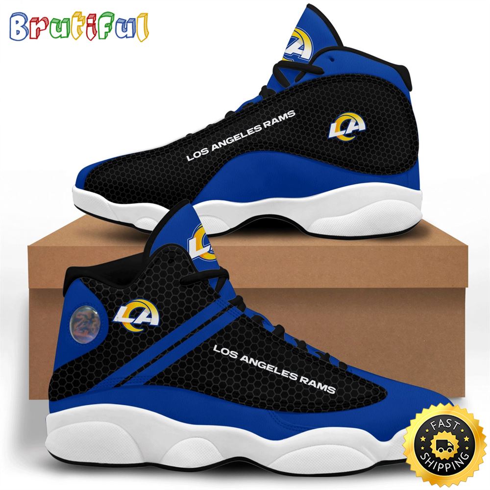 JWFancy Los Angeles Rams AJ13 Sneakers Shoes For Men And Women