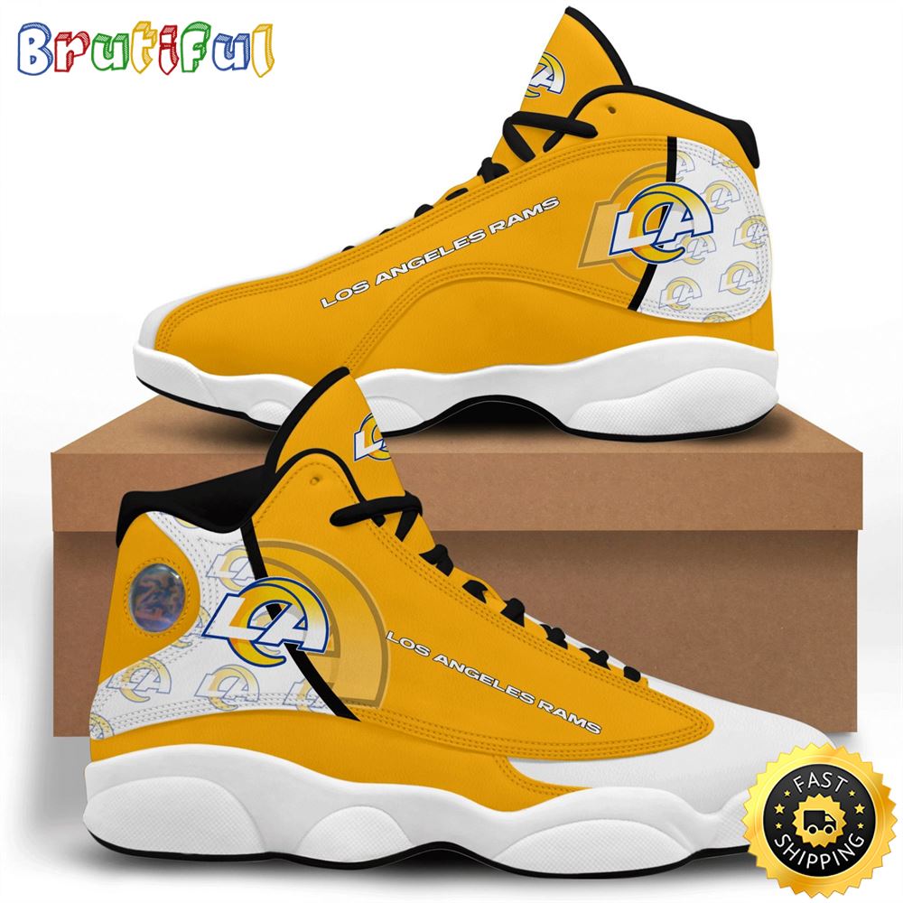 JWFancy Los Angeles Rams AJ13 Sneakers Shoes For Men And Women