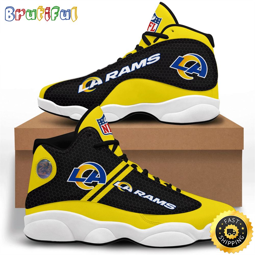 JWFancy Los Angeles Rams AJ13 Sneakers Shoes For Men And Women