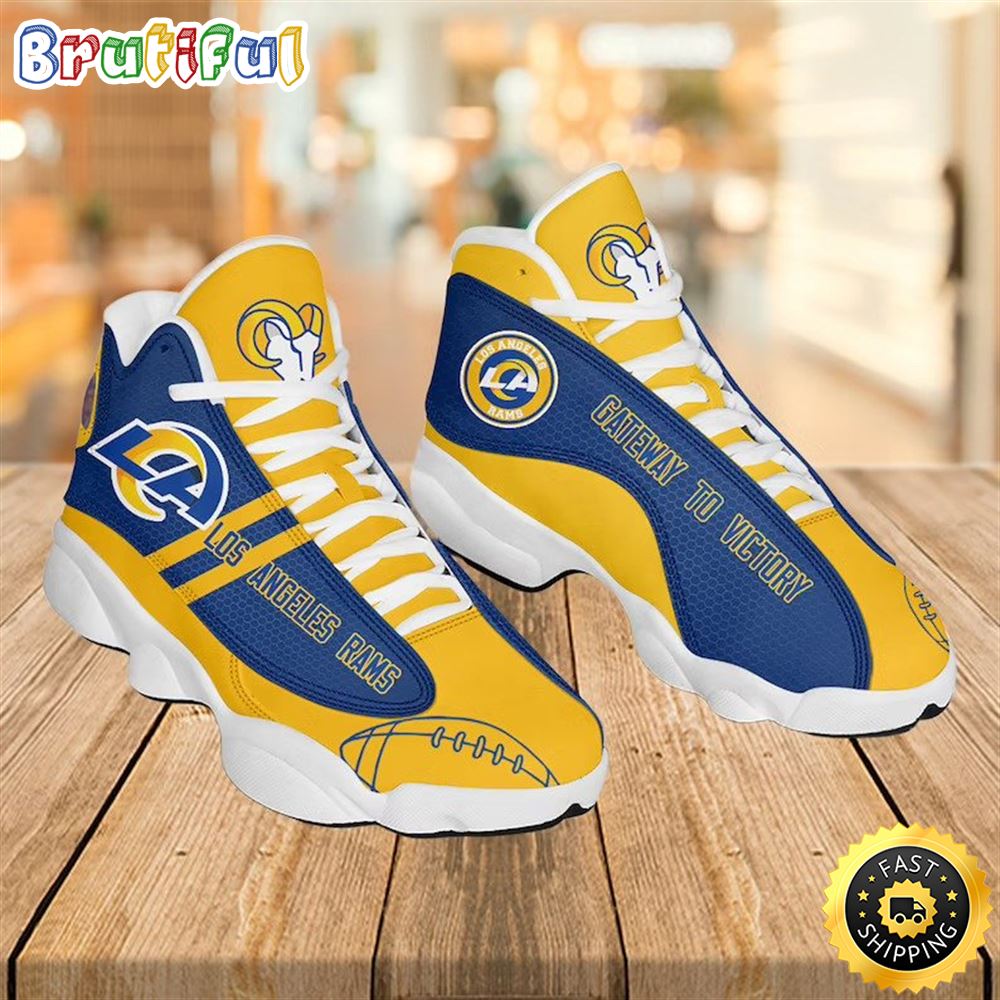 JWFancy Los Angeles Rams AJ13 Sneakers Shoes For Men And Women