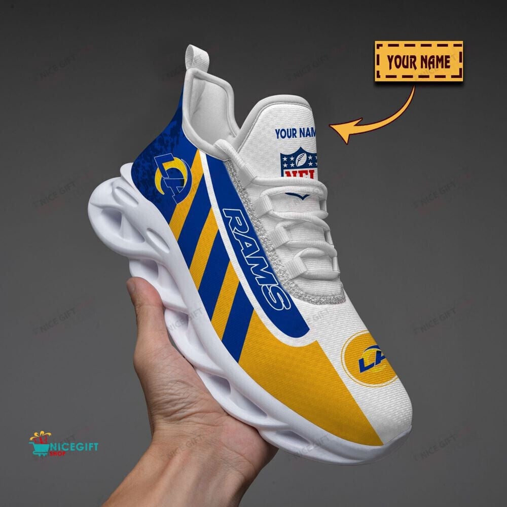 JWFancy Los Angeles Rams Max Soul Shoes Sneakers For Men And Women