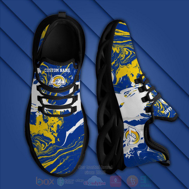 JWFancy Los Angeles Rams Max Soul Shoes Sneakers For Men And Women