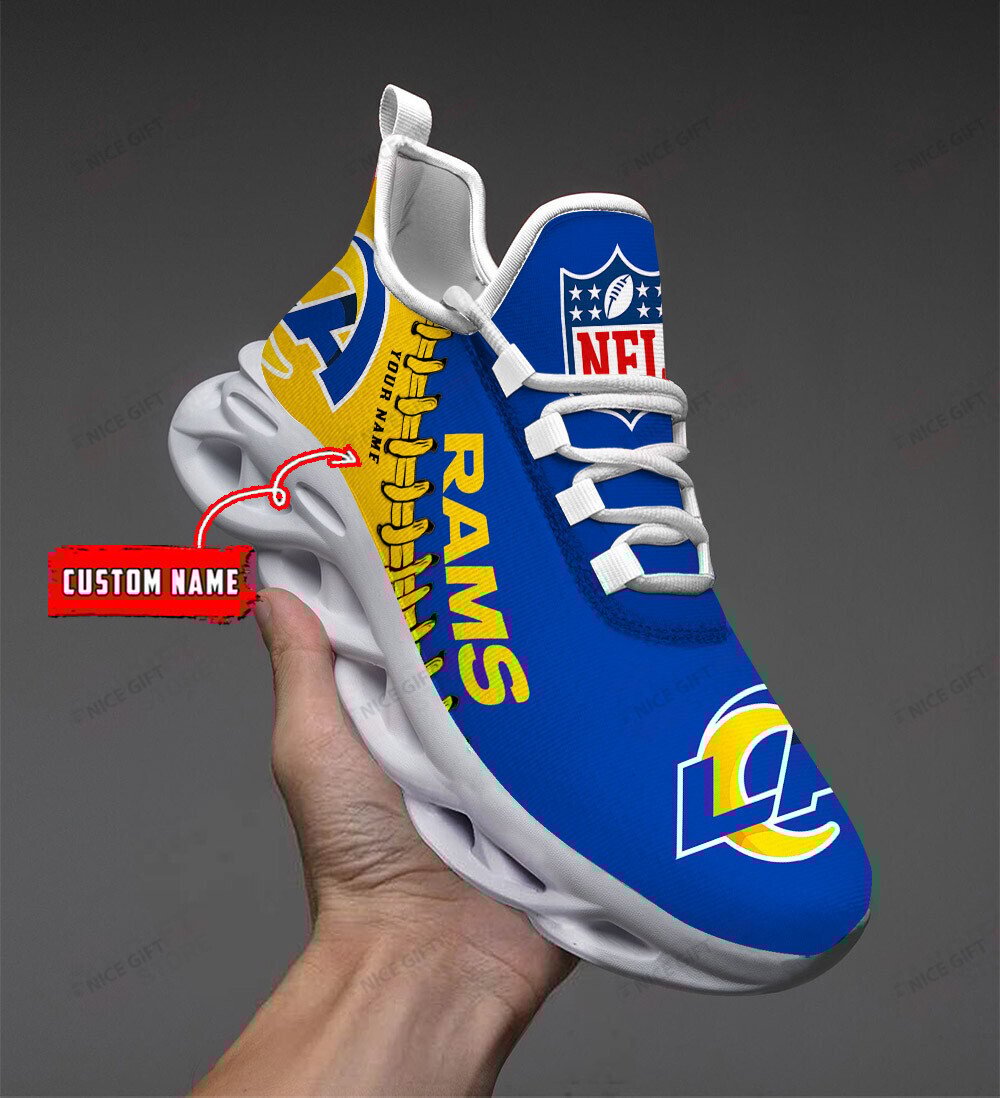 JWFancy Los Angeles Rams Max Soul Shoes Sneakers For Men And Women