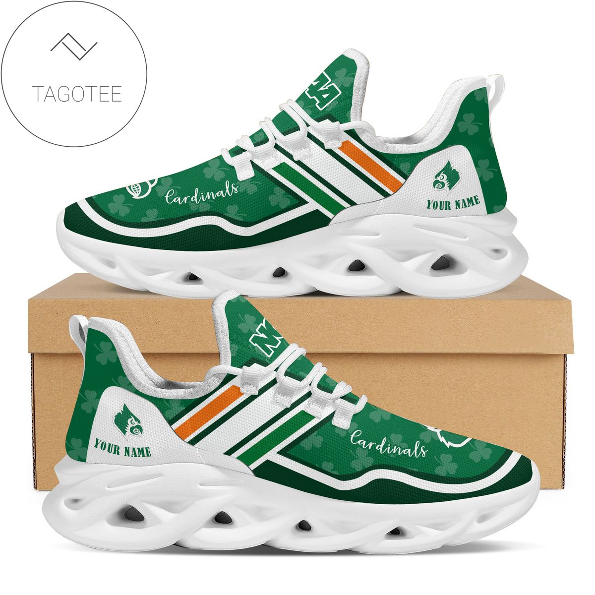 JWFancy Louisville Cardinals Max Soul Shoes Sneakers For Men And Women