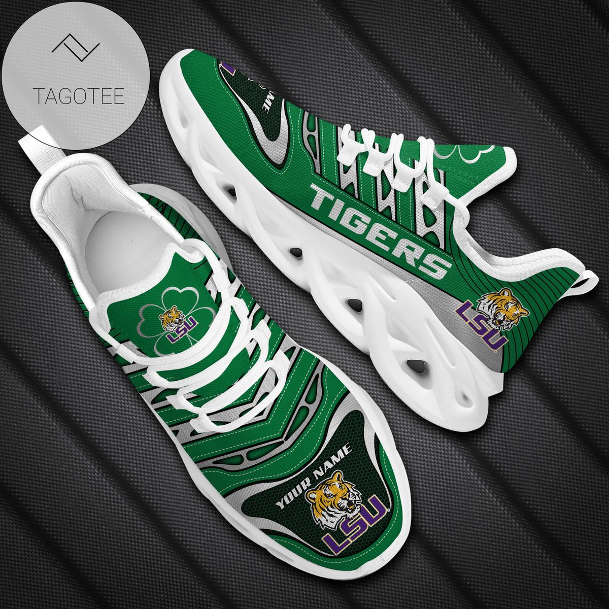 JWFancy Lsu Tigers Max Soul Shoes Sneakers For Men And Women