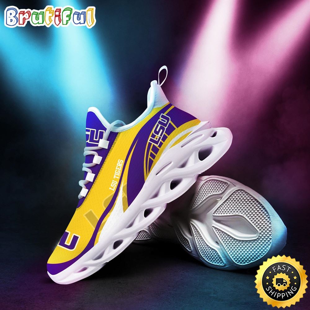 JWFancy LSU TIGERS Max Soul Shoes Sneakers For Men And Women