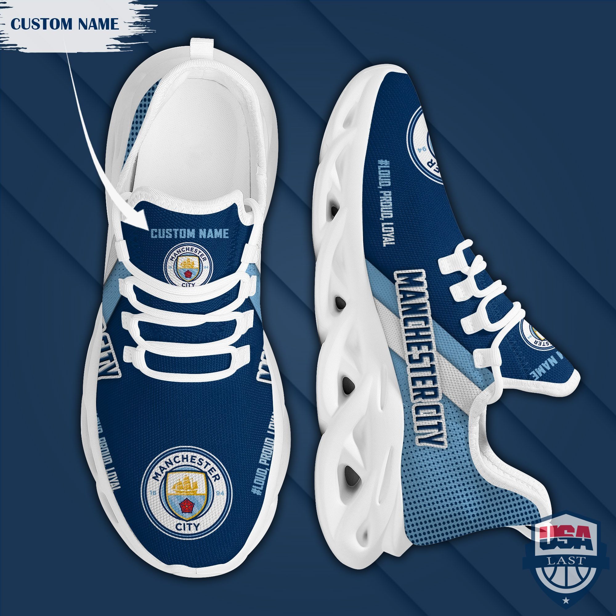 JWFancy Manchester City Max Soul Shoes Sneakers For Men And Women